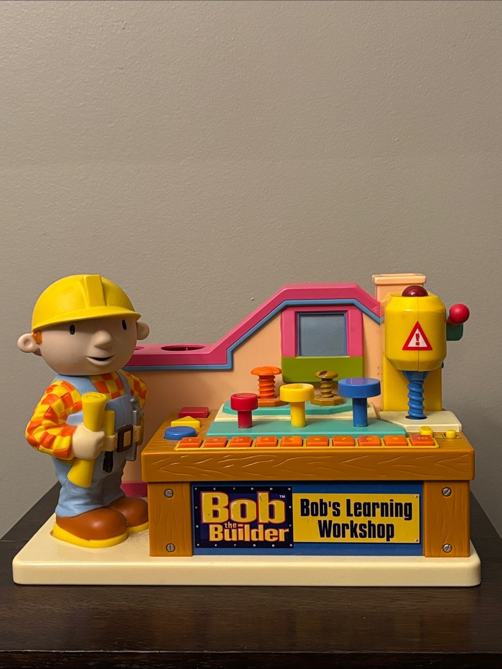 Bob the Builder Electronic Learning Workshop Toy WORKS Y2K Nostalgic Vintage
